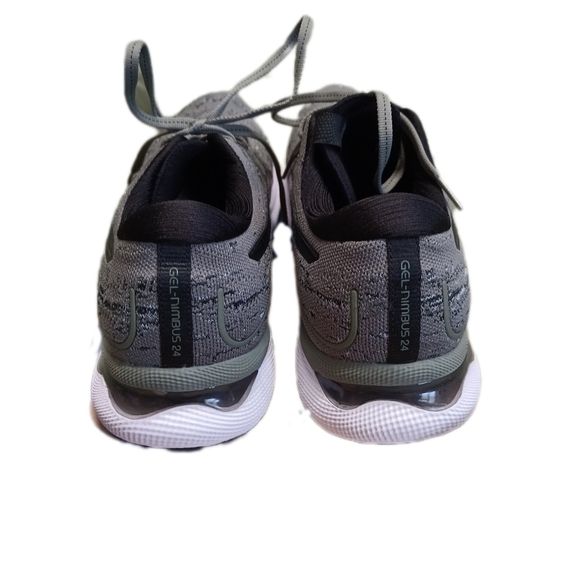 Asics Gel Nimbus 24 Men's Size 10.5 Green/Black - Picture 4 of 15